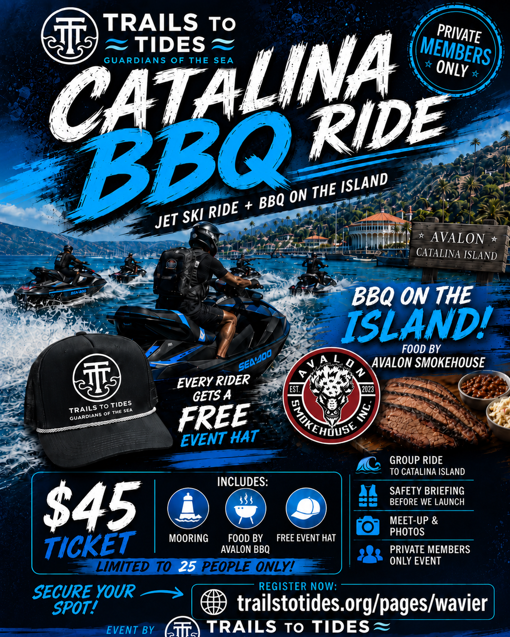 Catalina island Avalon "BBQ EVENT " Date TBD