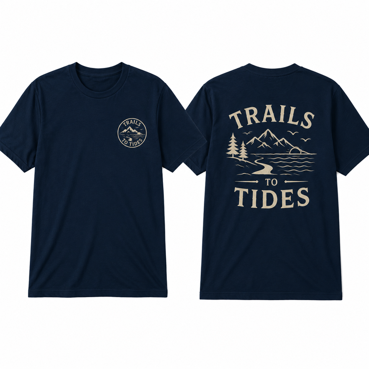Trails To Tides sHIRT